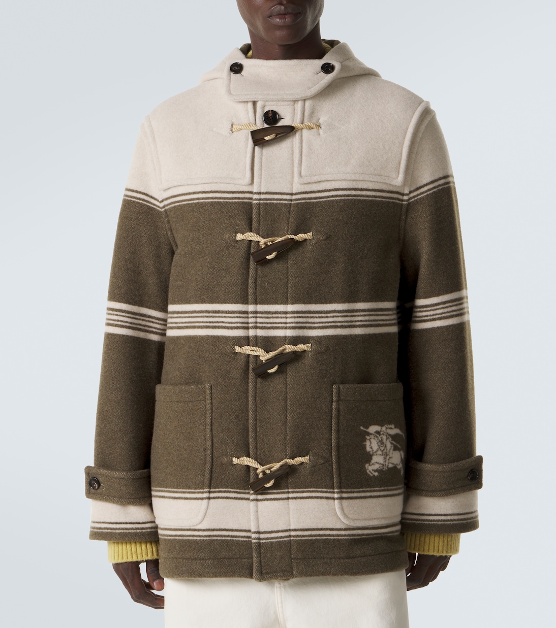 Dufflecoat aus Wolle und Baumwolle | Burberry