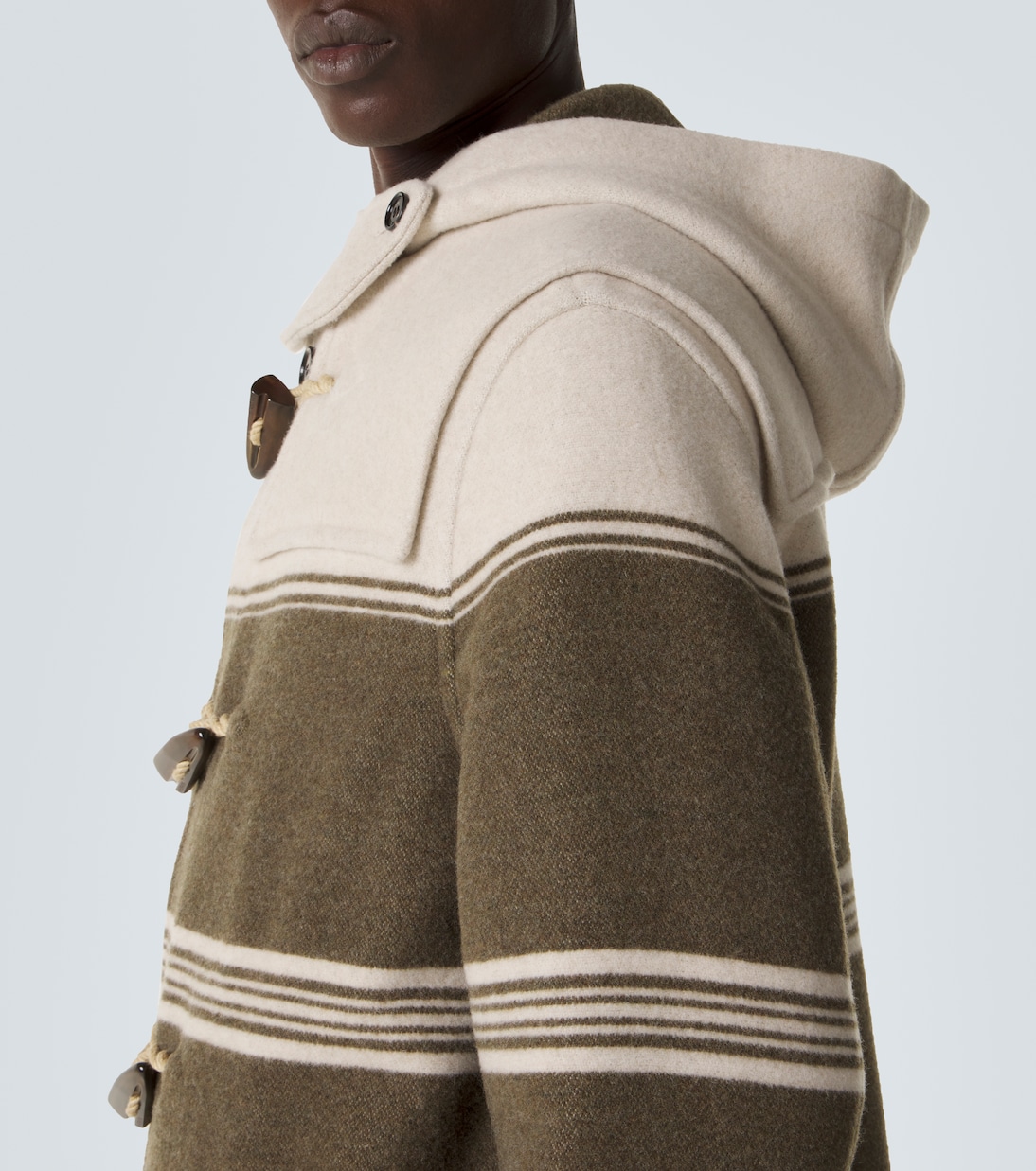Dufflecoat aus Wolle und Baumwolle | Burberry