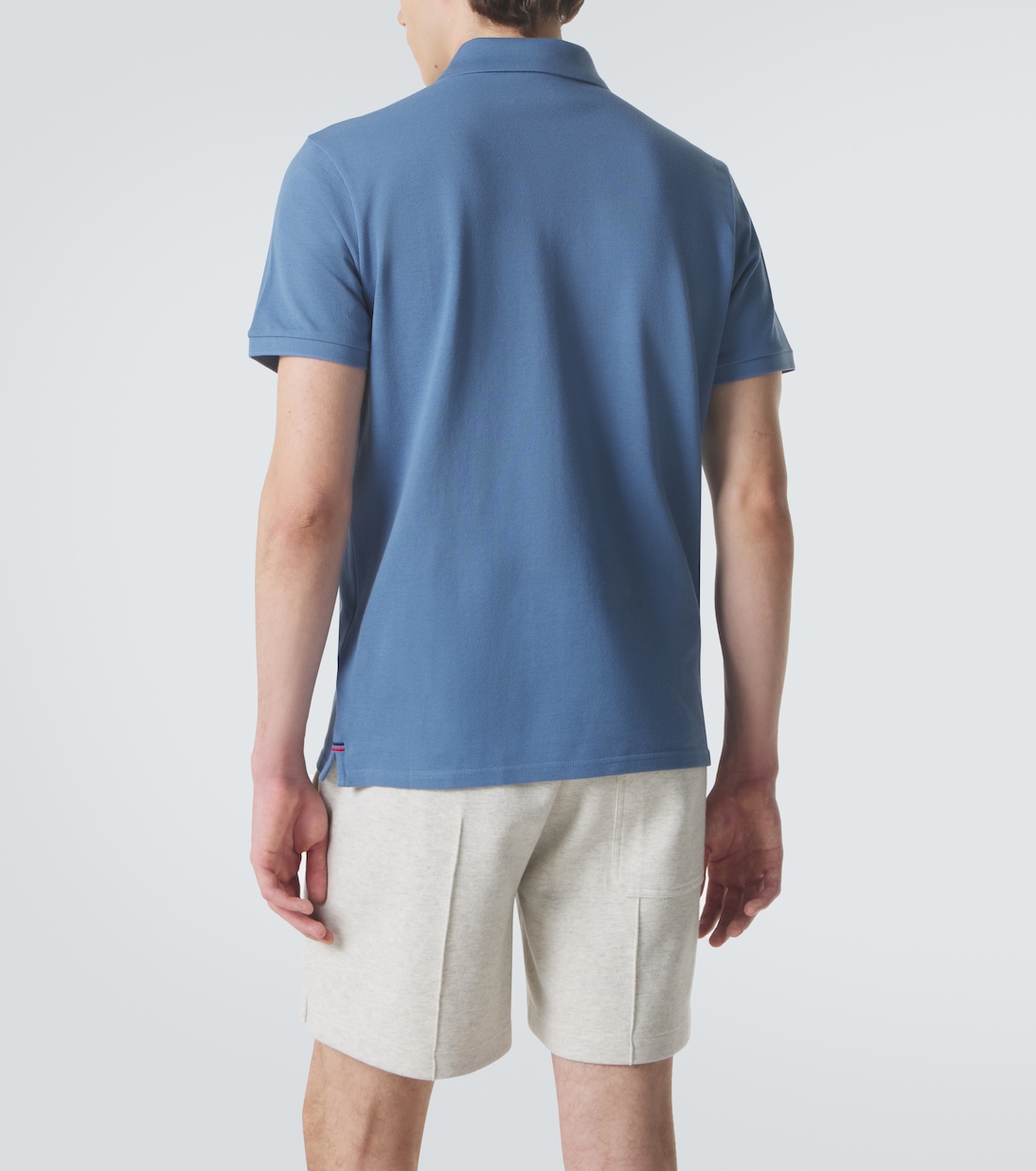 Logo cotton piqué polo shirt | Moncler