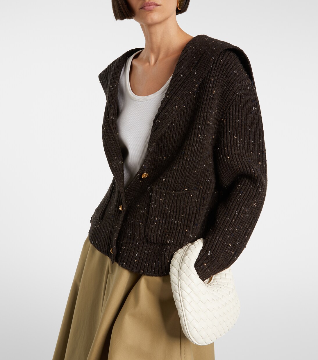 Veneta Baby leather top-handle bag | Bottega Veneta