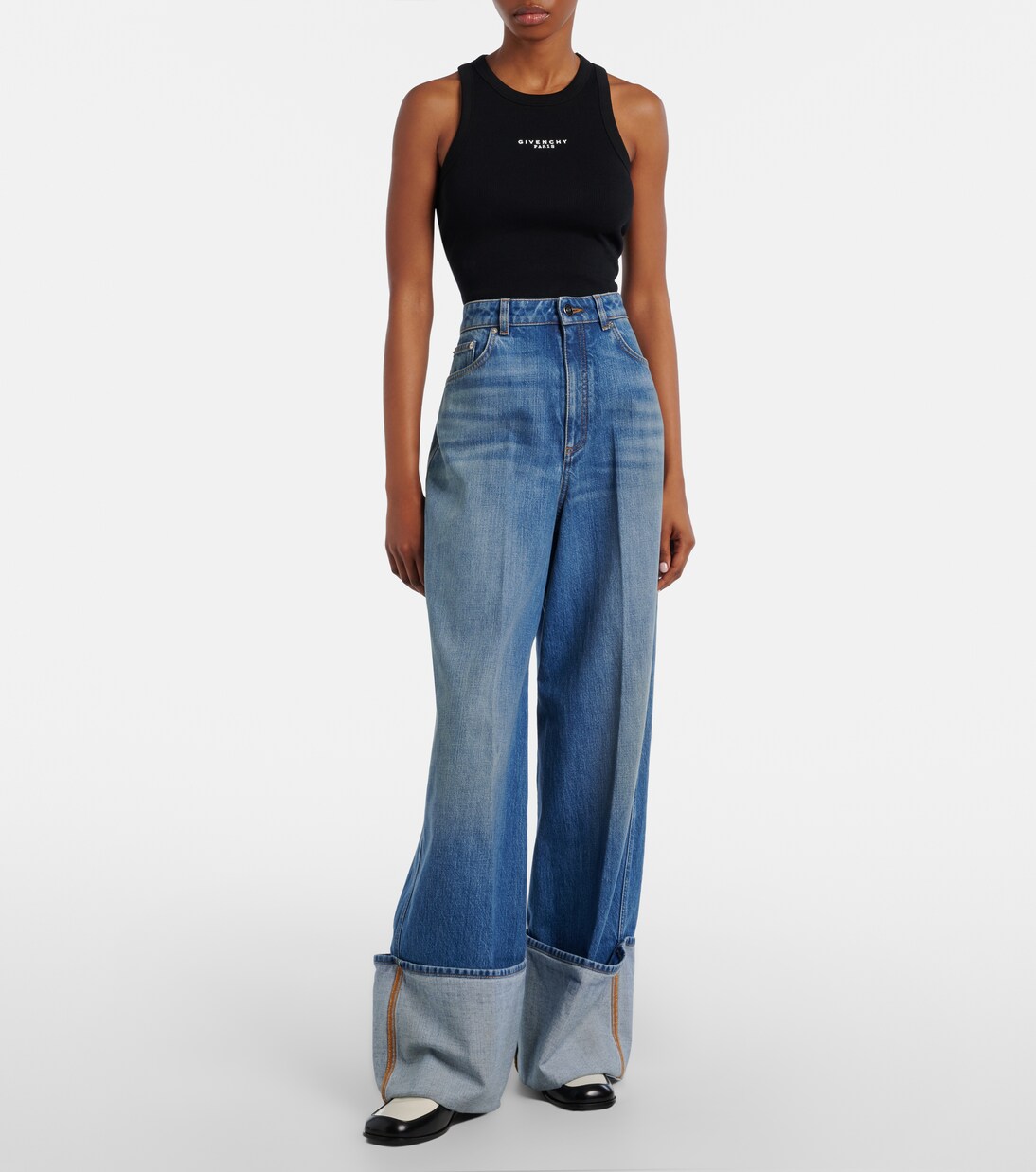 Mid-rise wide-leg jeans | Givenchy