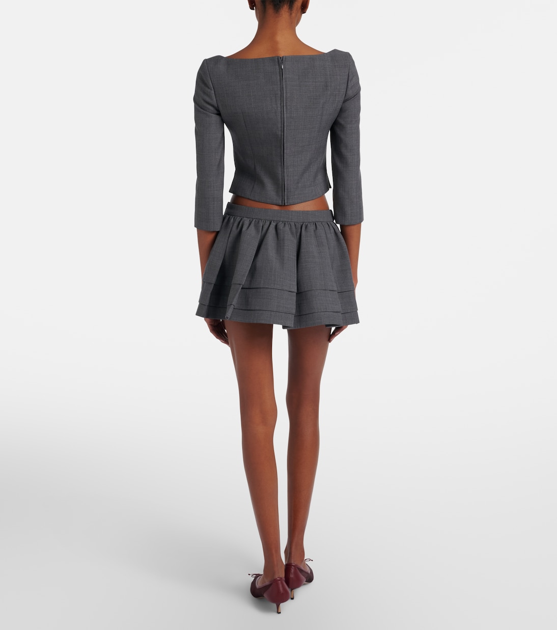 Gathered miniskirt | Shushu/Tong