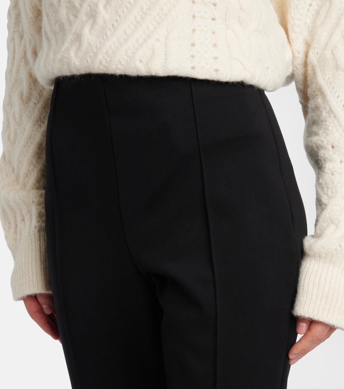 Jersey stirrup leggings | Saint Laurent