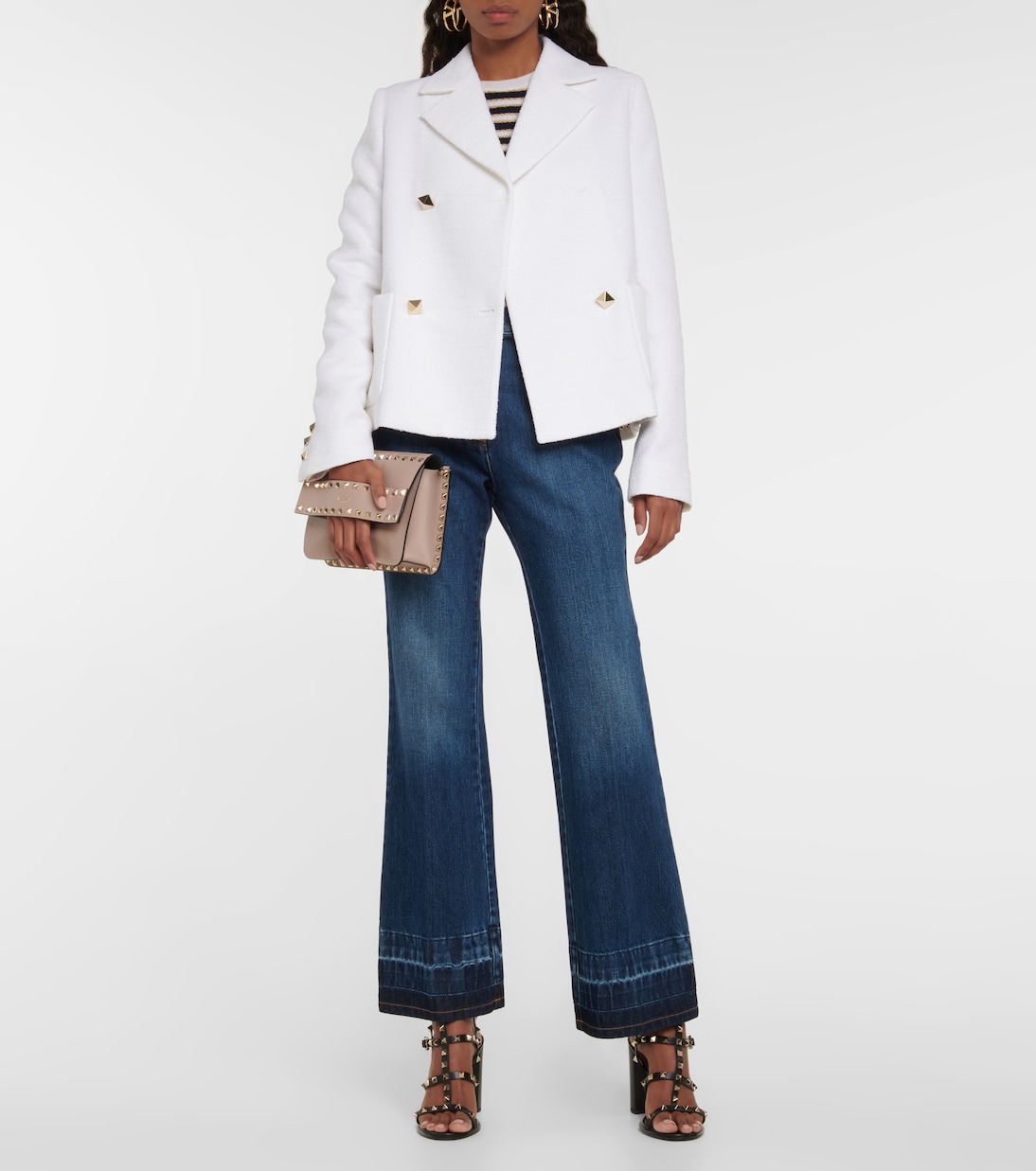 Sandali Rockstud in pelle | Valentino Garavani