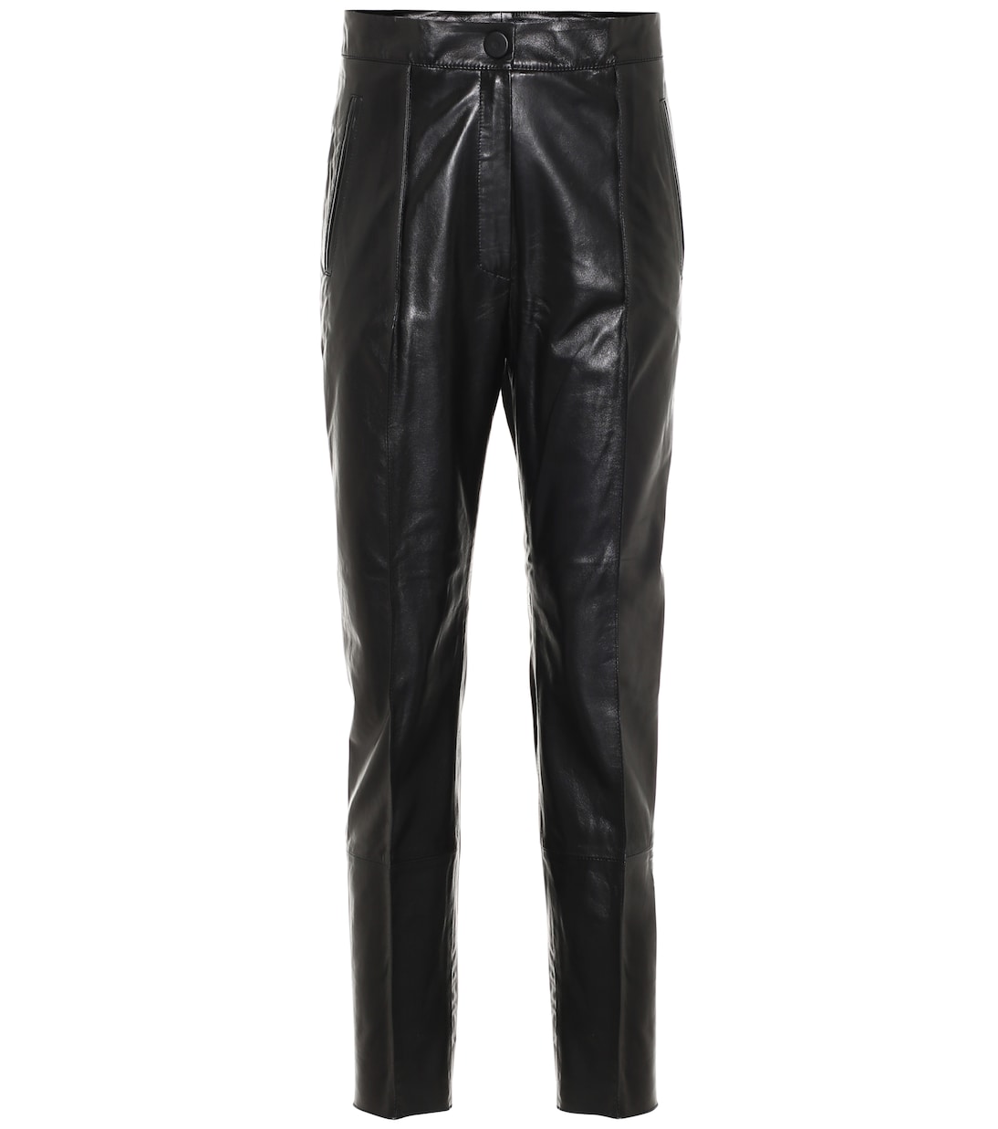Pantaloni slim Hogan in pelle | Petar Petrov