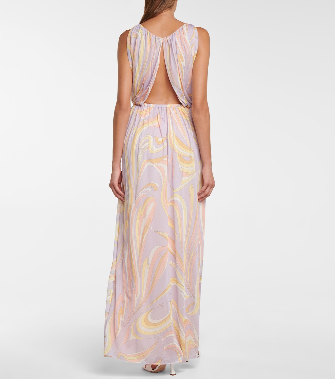 Bedrucktes Maxikleid | Pucci