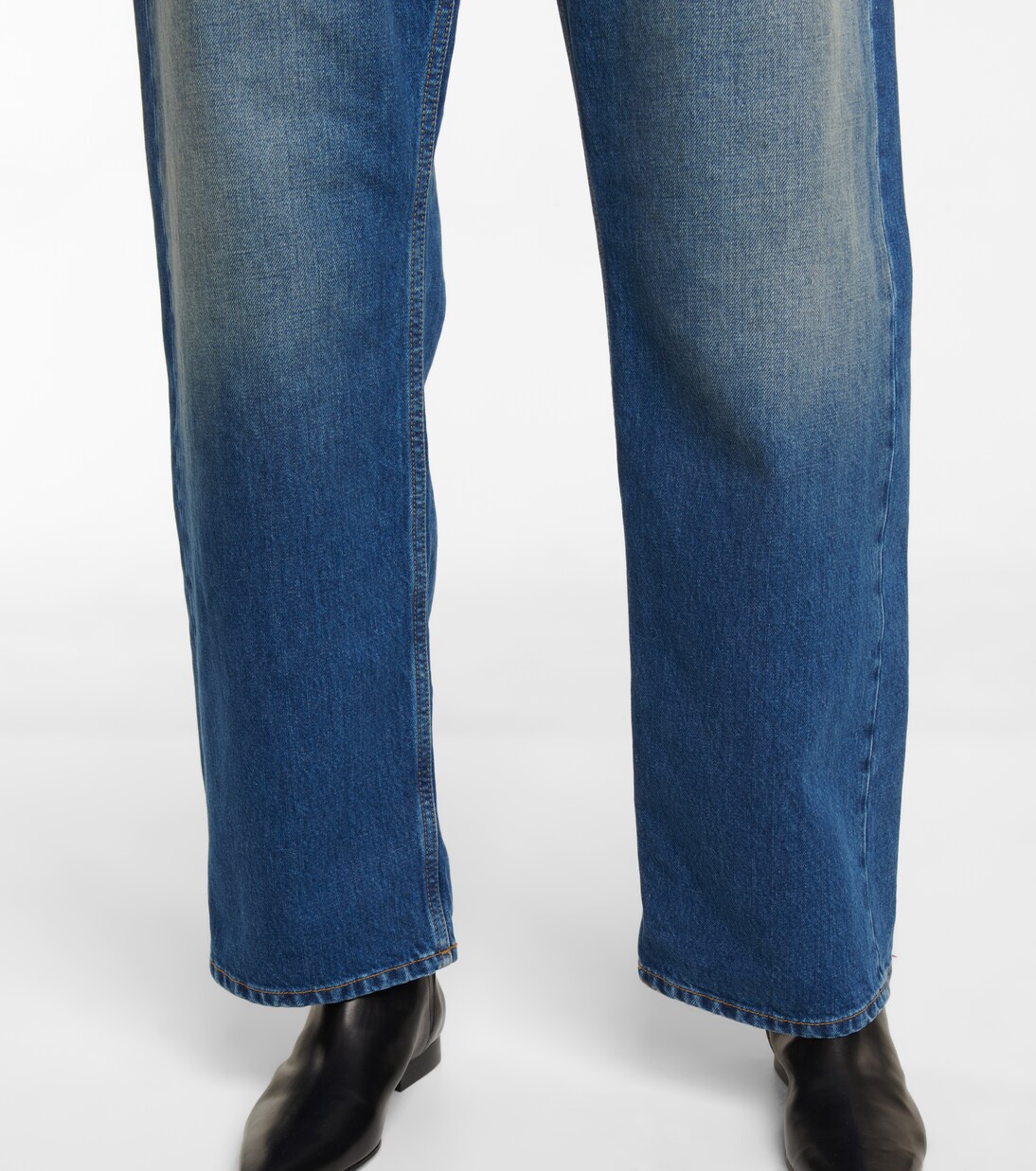 Mid-rise wide-leg jeans | Maison Margiela