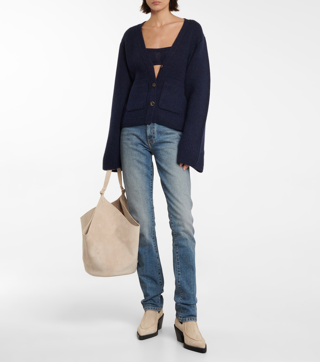 Bottines Charleston en daim | Khaite