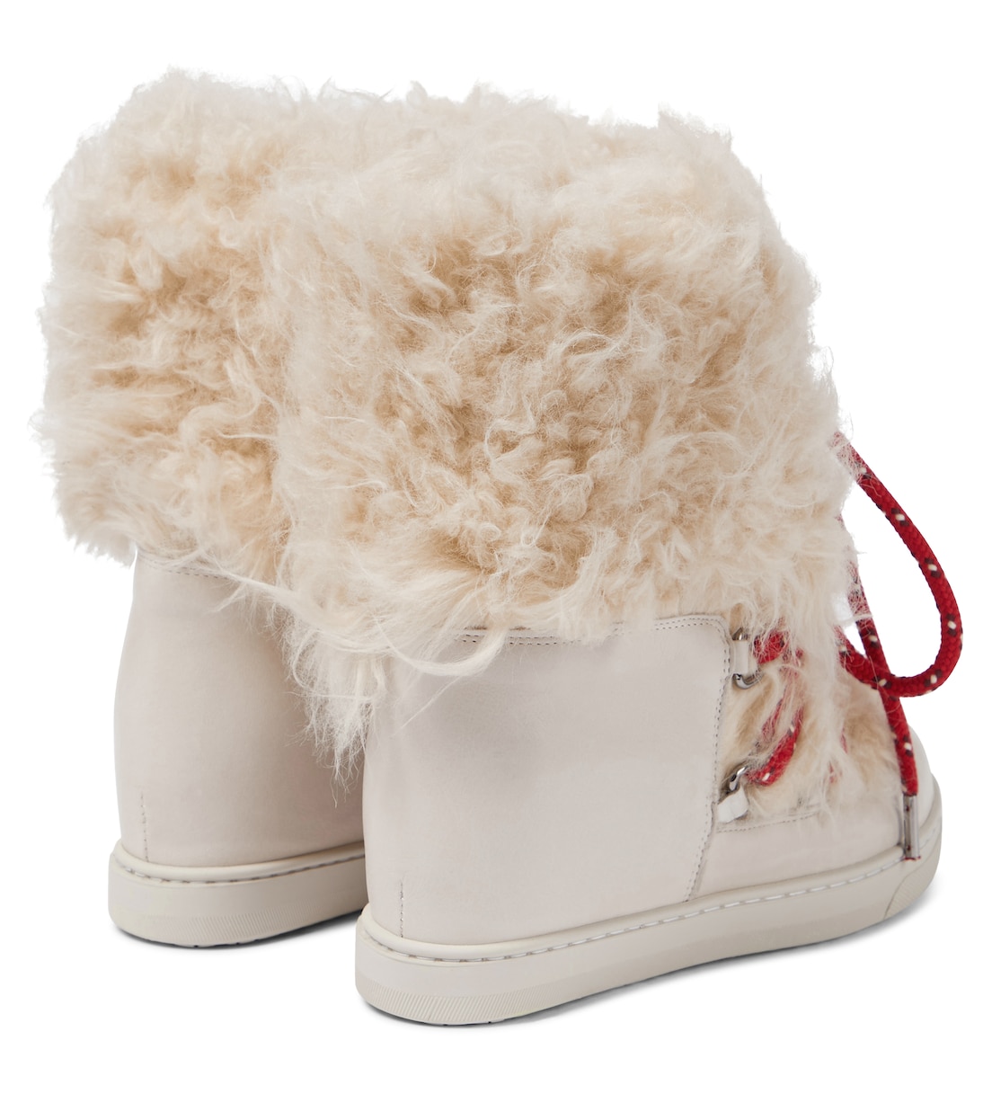 Botines Nowles de borrego sintético y piel | Isabel Marant