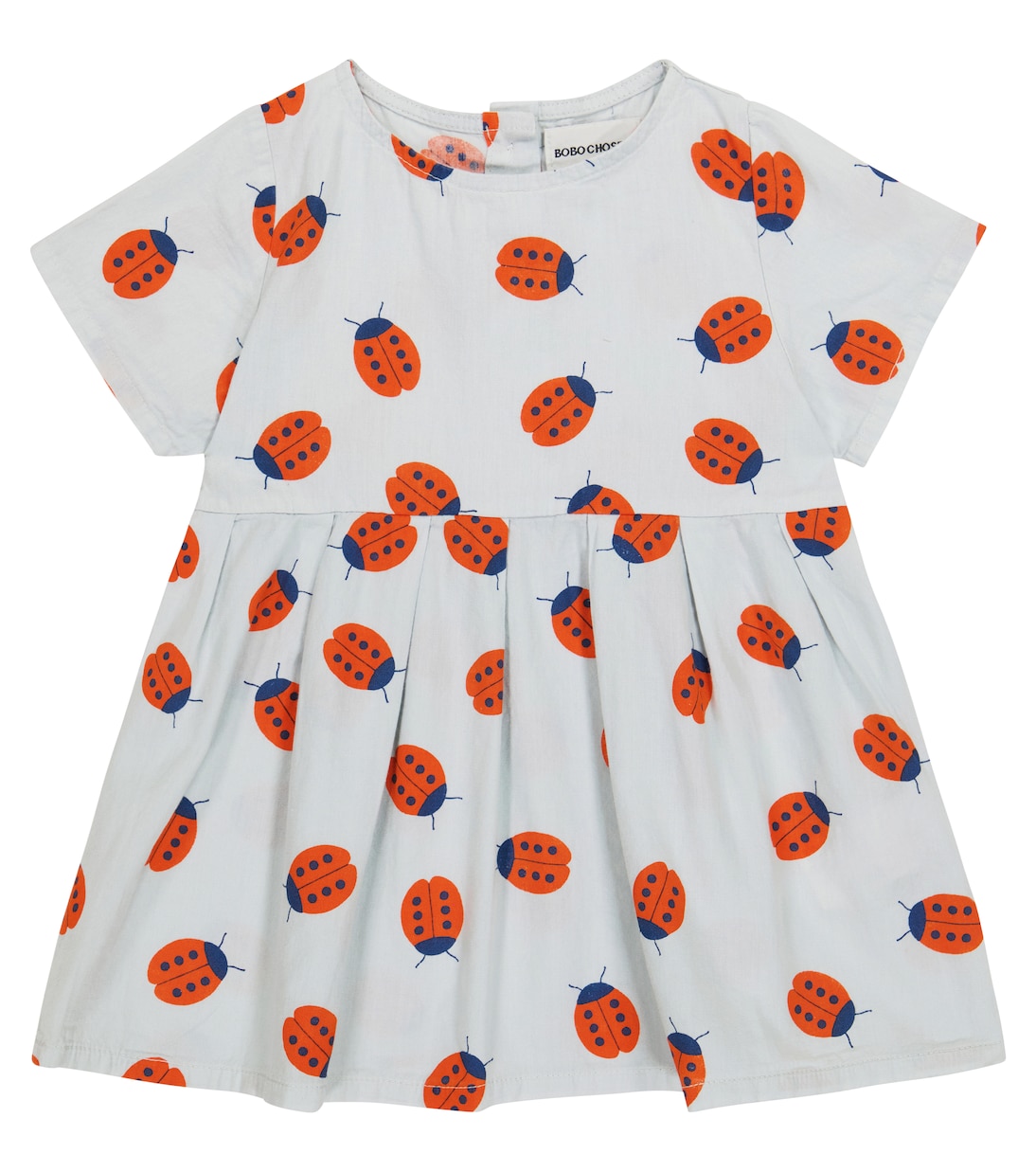 Bebé - vestido de algodón estampado | Bobo Choses