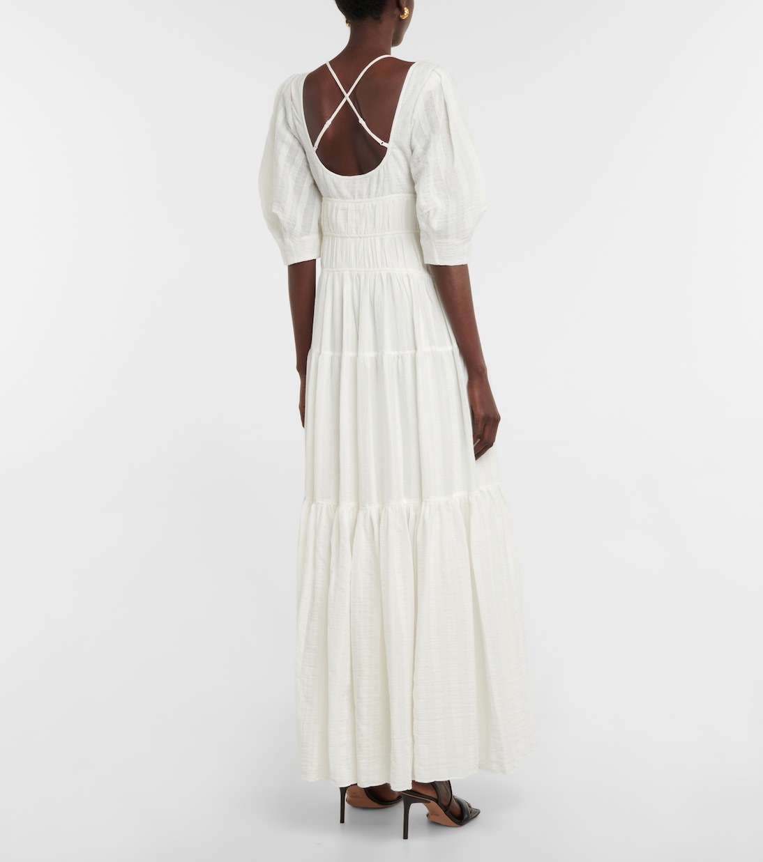 Wilder cotton gauze maxi dress | Simkhai