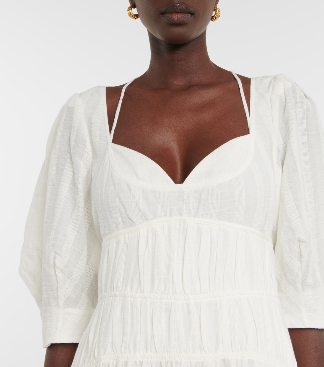 Wilder cotton gauze maxi dress | Simkhai