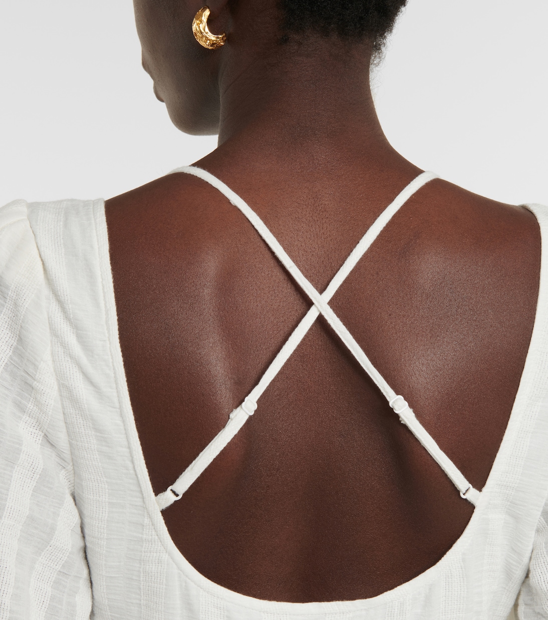 Wilder cotton gauze maxi dress | Simkhai