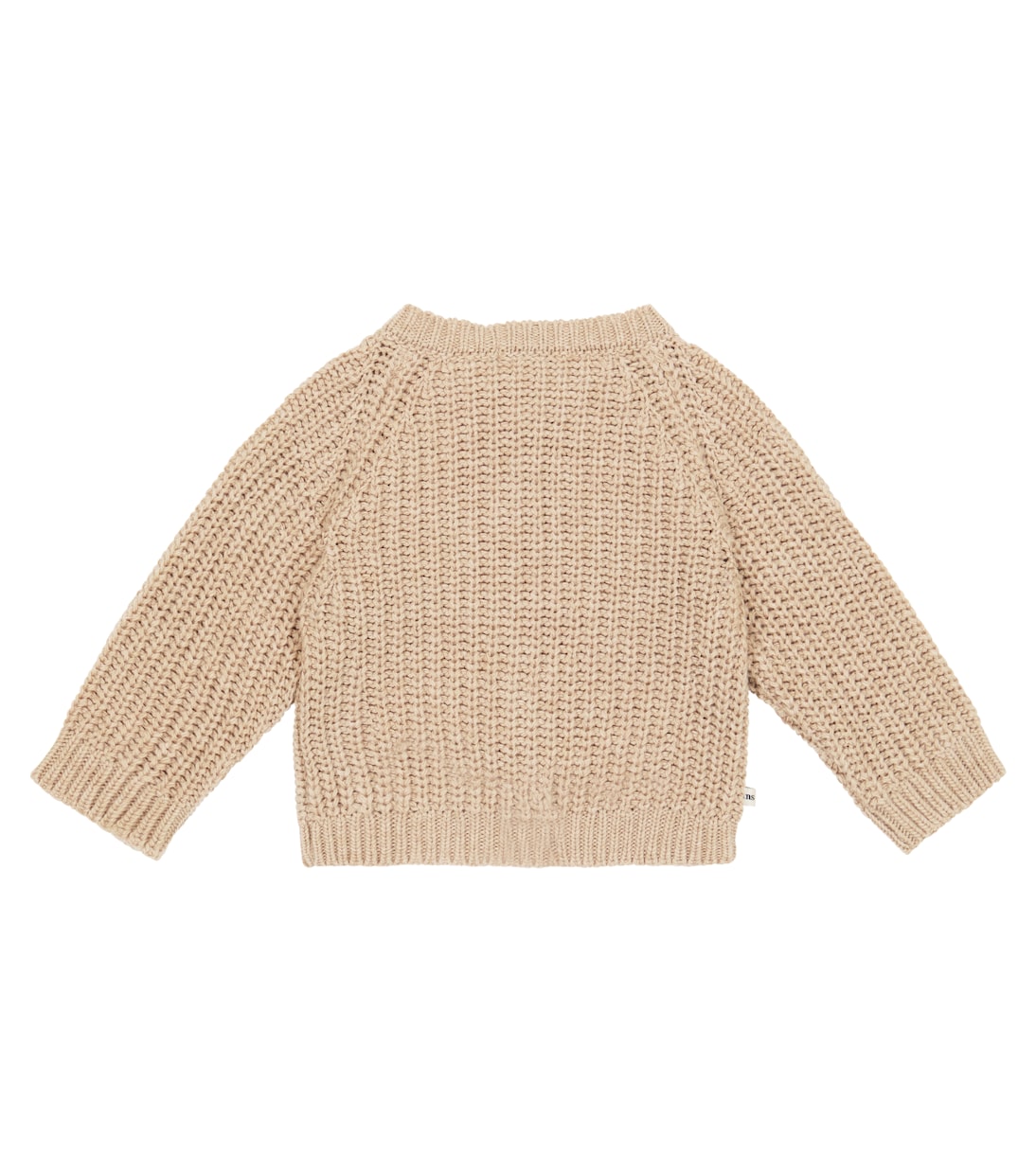 Baby Easy Rib wool-blend cardigan | The New Society