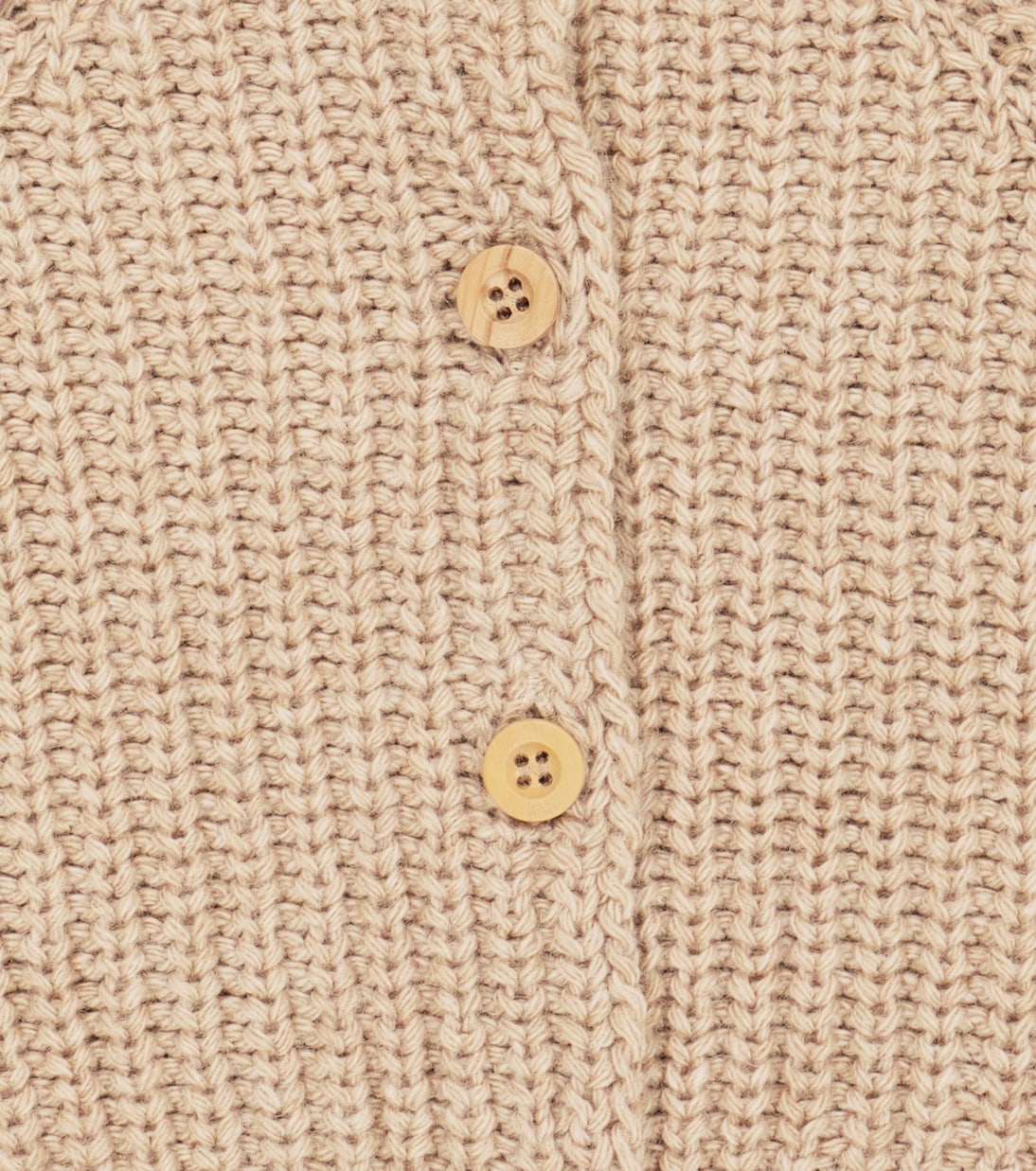 Baby Easy Rib wool-blend cardigan | The New Society