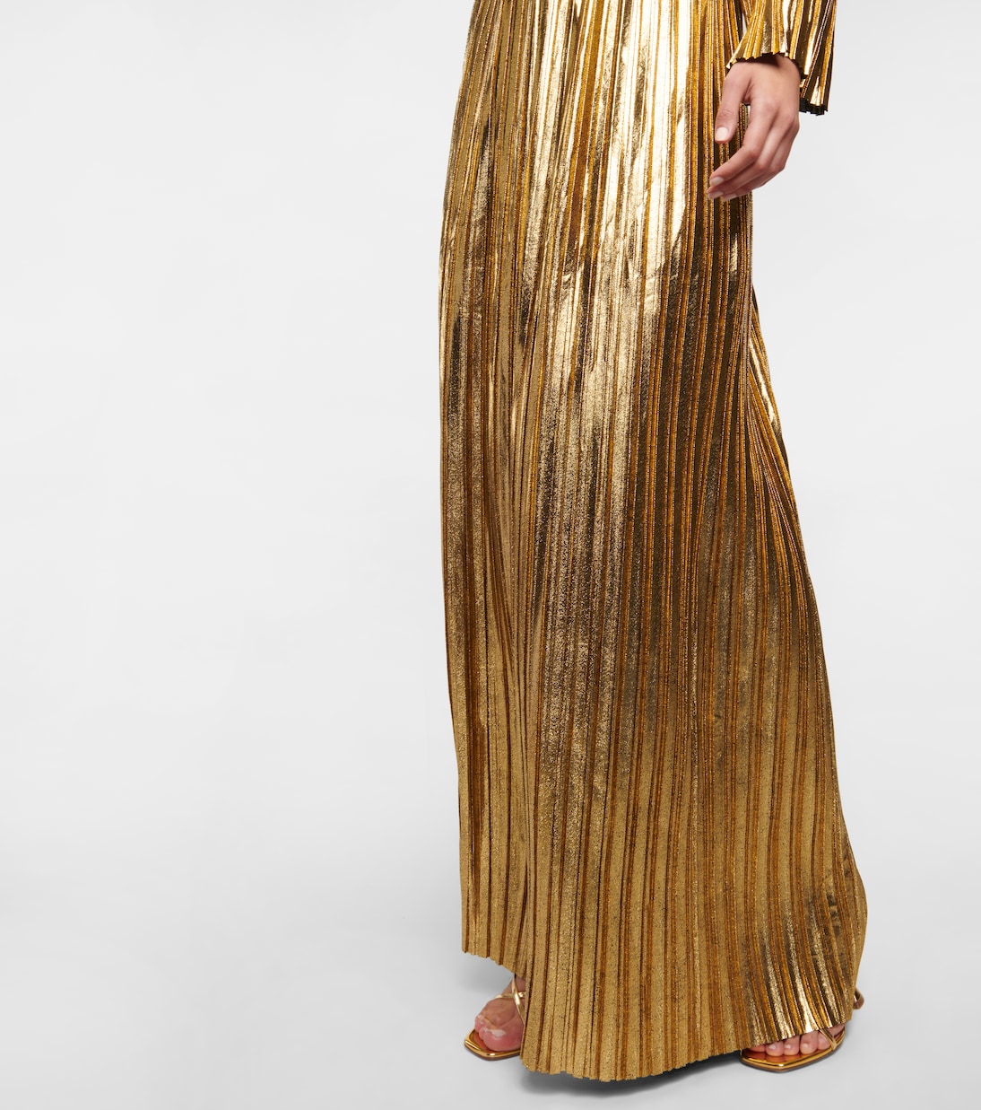 Robe aus Lamé | Rasario