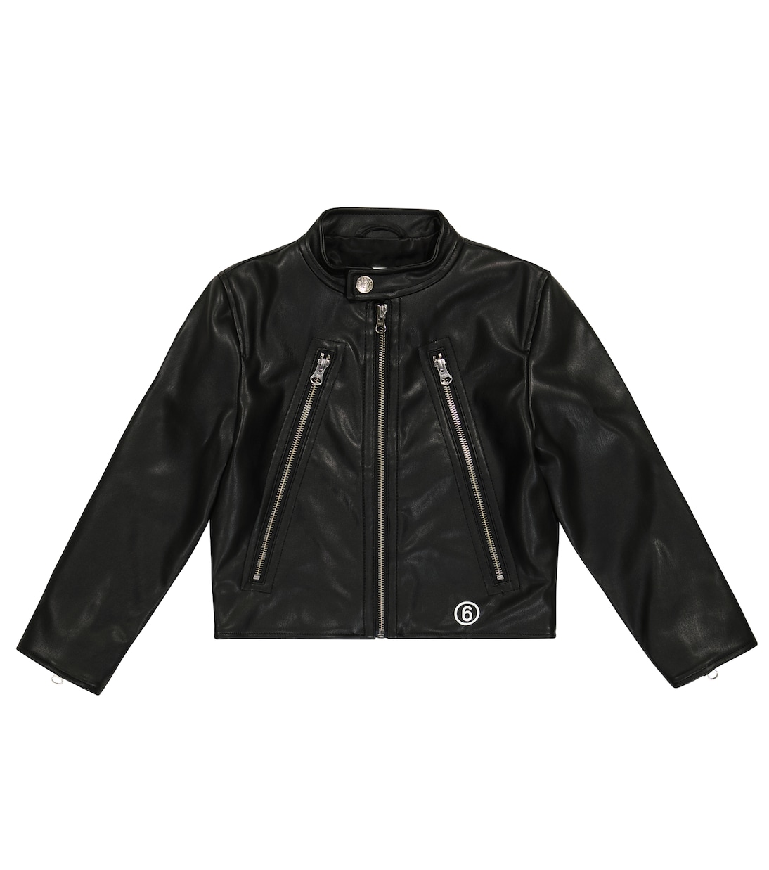Jacke aus Lederimitat | MM6 Maison Margiela Kids