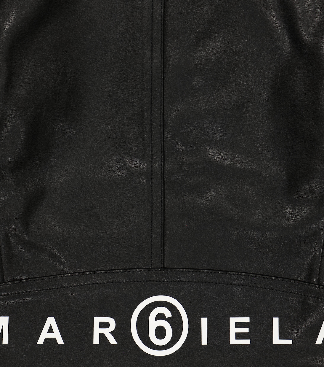 Jacke aus Lederimitat | MM6 Maison Margiela Kids