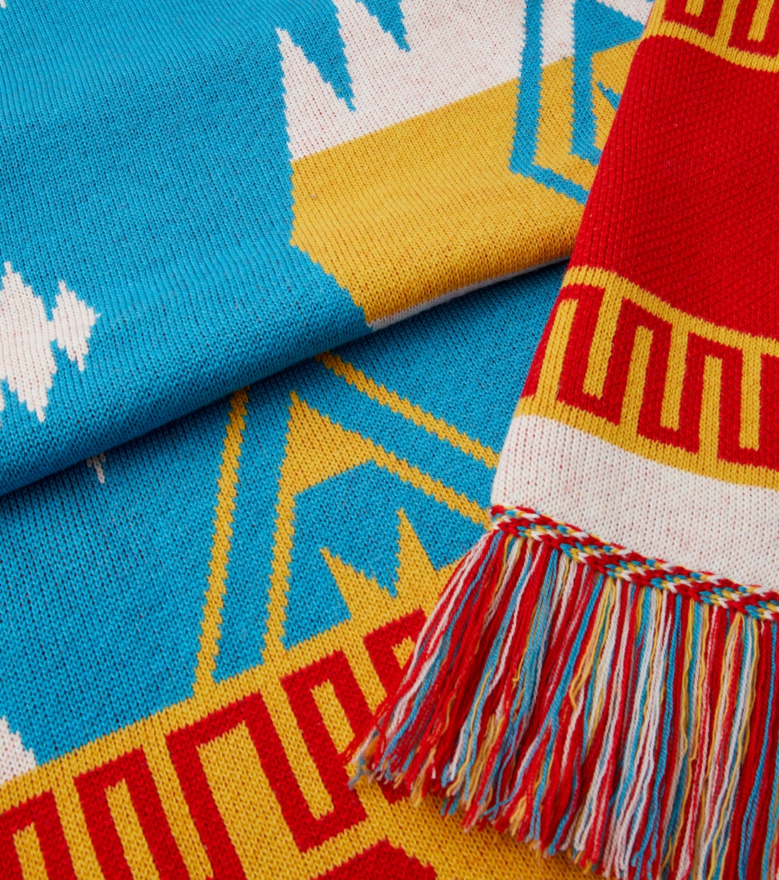 Icon jacquard wool throw | Alanui