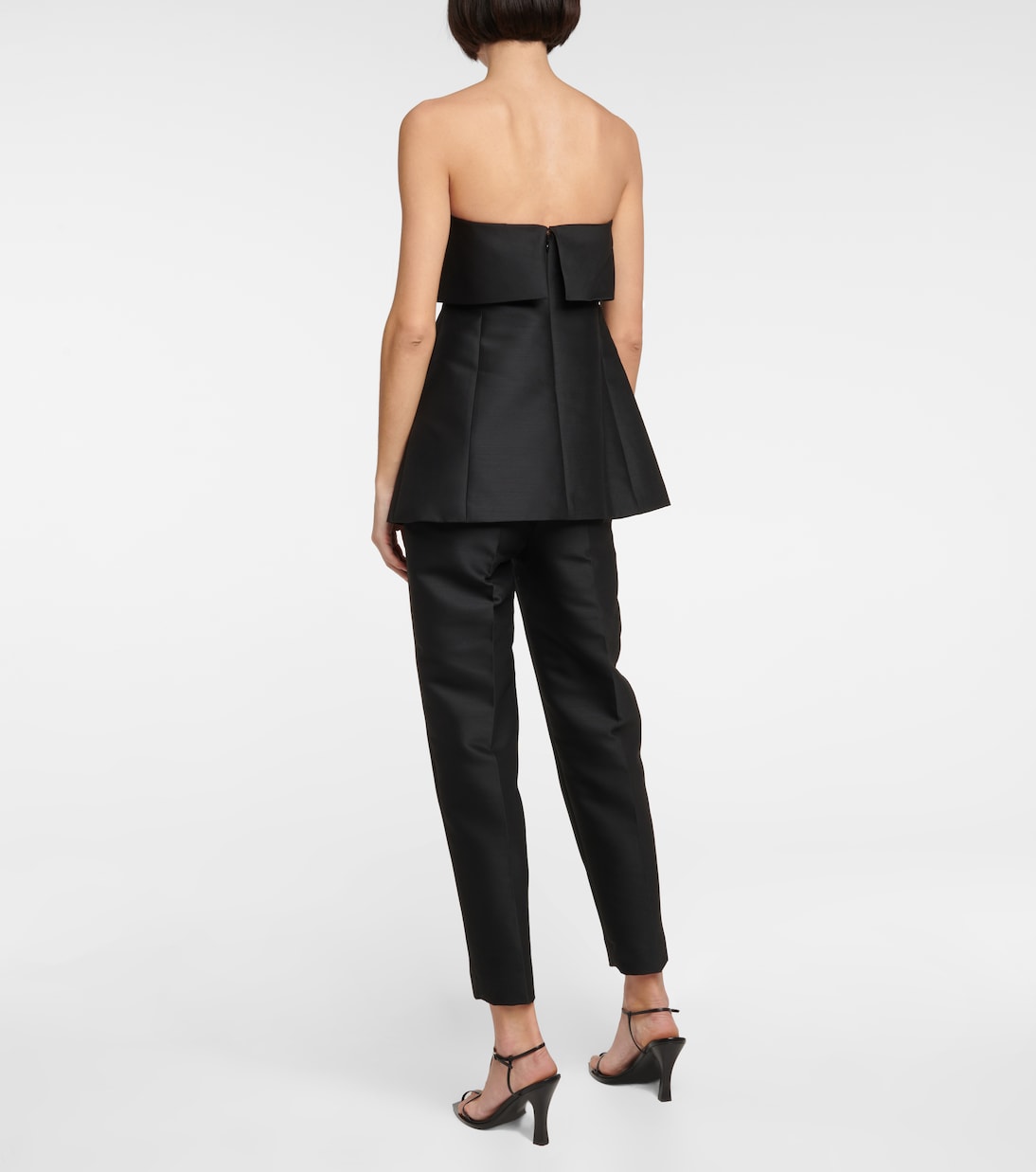 Top senza spalline in cotone e lana | Toteme