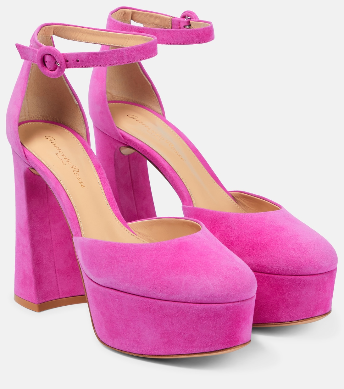 Salones Holly D'orsay de ante | Gianvito Rossi