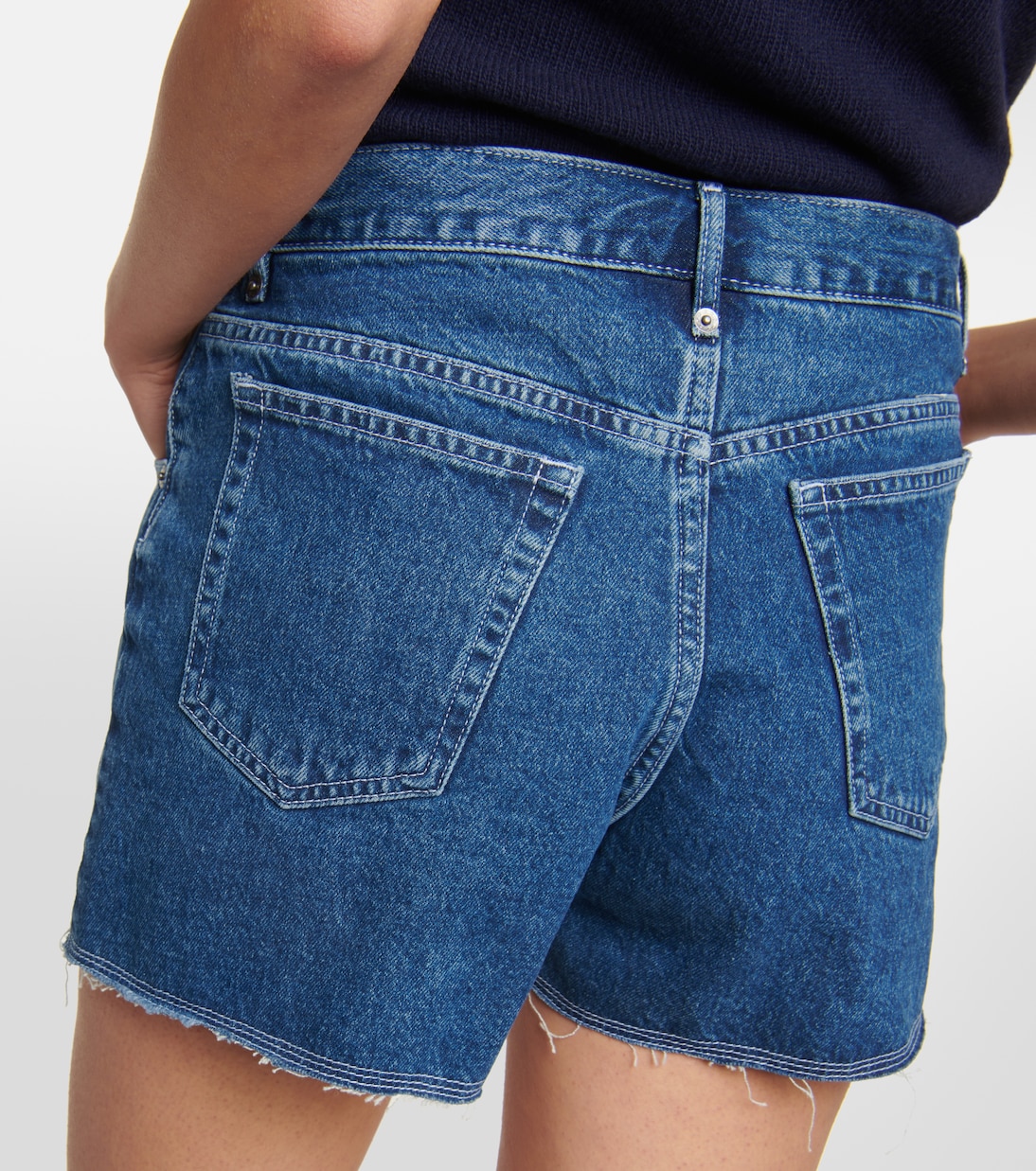 Shorts di jeans Johnny a vita media | A.P.C.