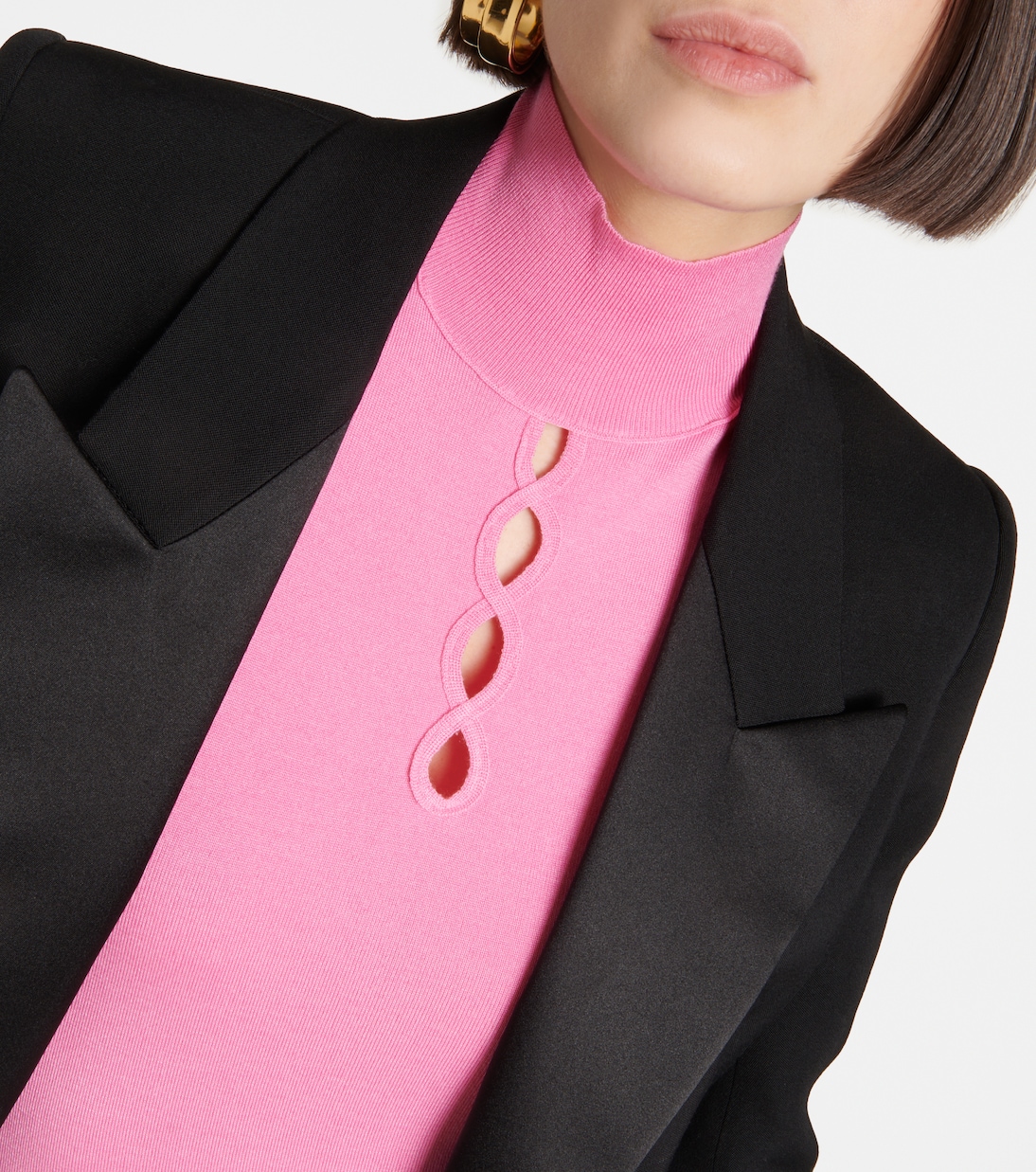 Top en mezcla de lana con aberturas | Dorothee Schumacher
