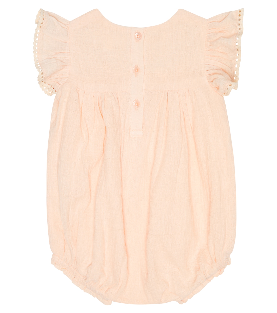 Baby - Tutina Maria in cotone con ricamo | Louise Misha