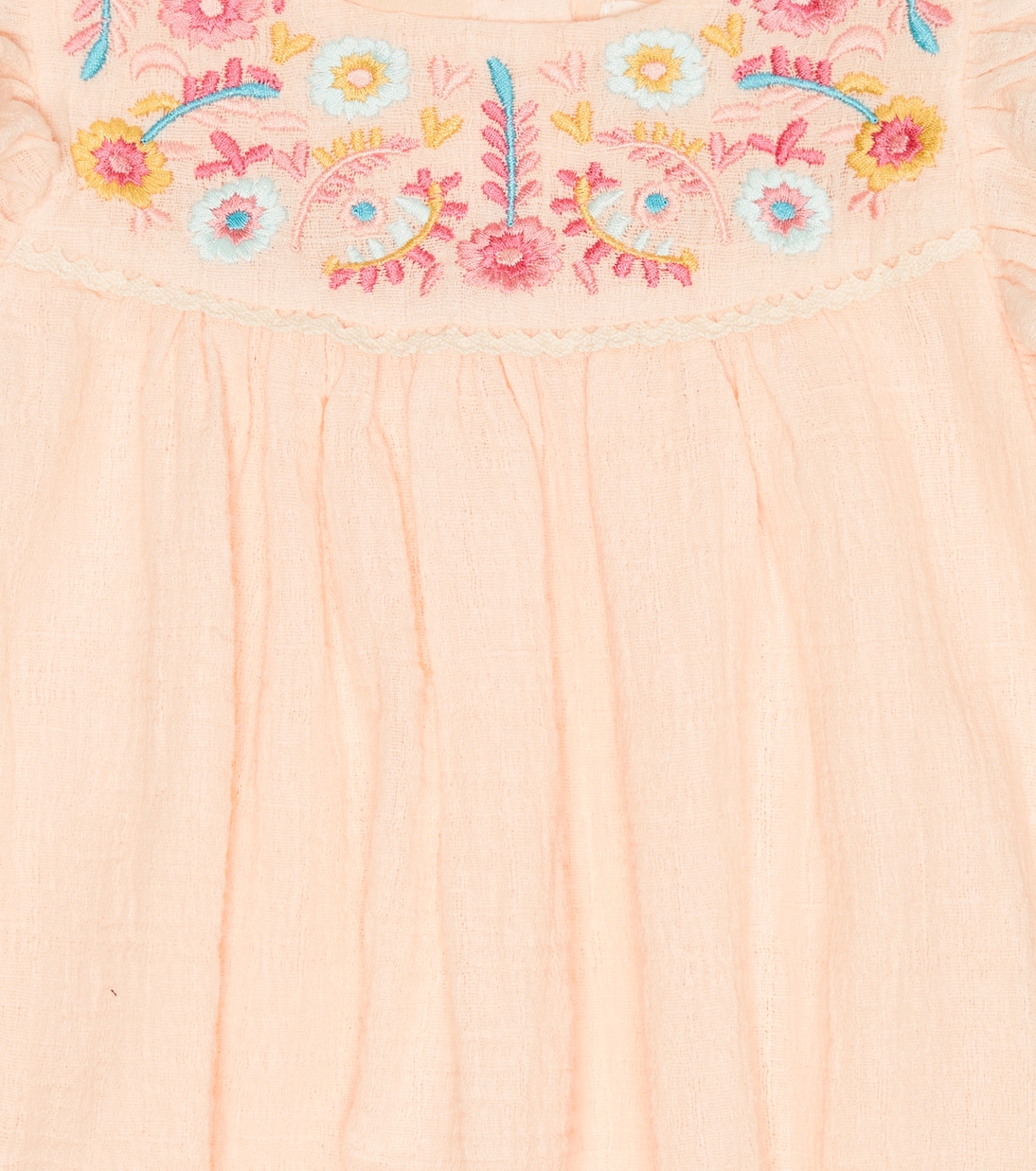 Baby - Tutina Maria in cotone con ricamo | Louise Misha