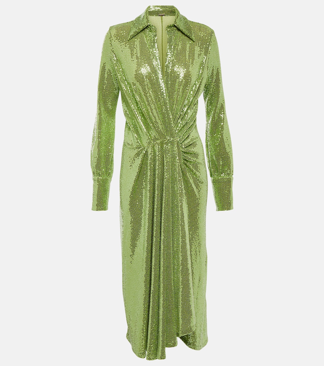 Joelle sequined gathered midi dress | Dodo Bar Or