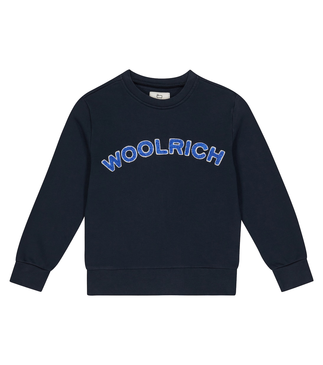 Felpa in cotone con logo | Woolrich Kids