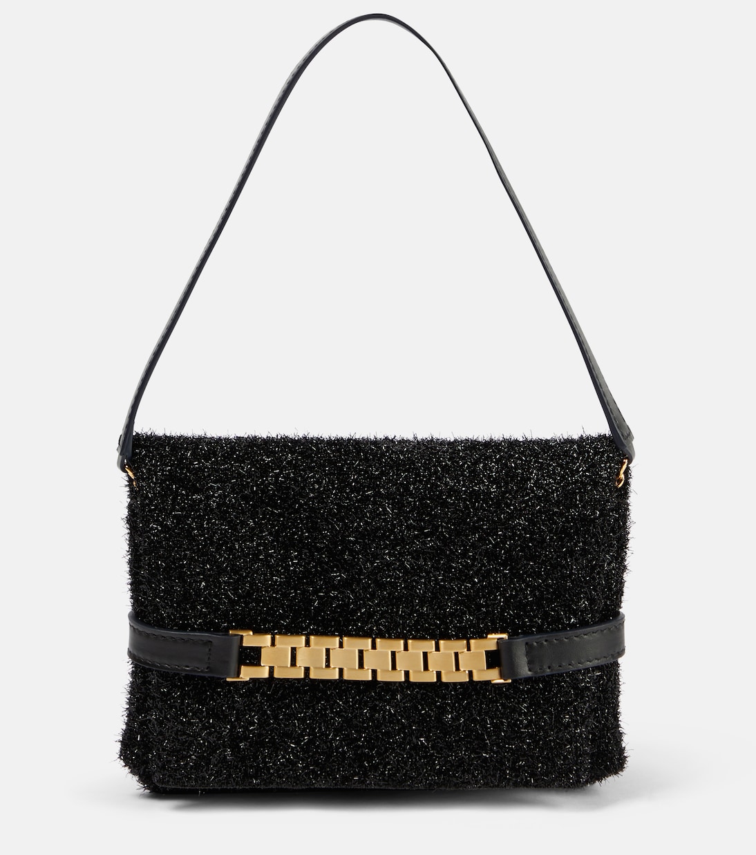 Borsa a spalla Chain Mini con pelle | Victoria Beckham