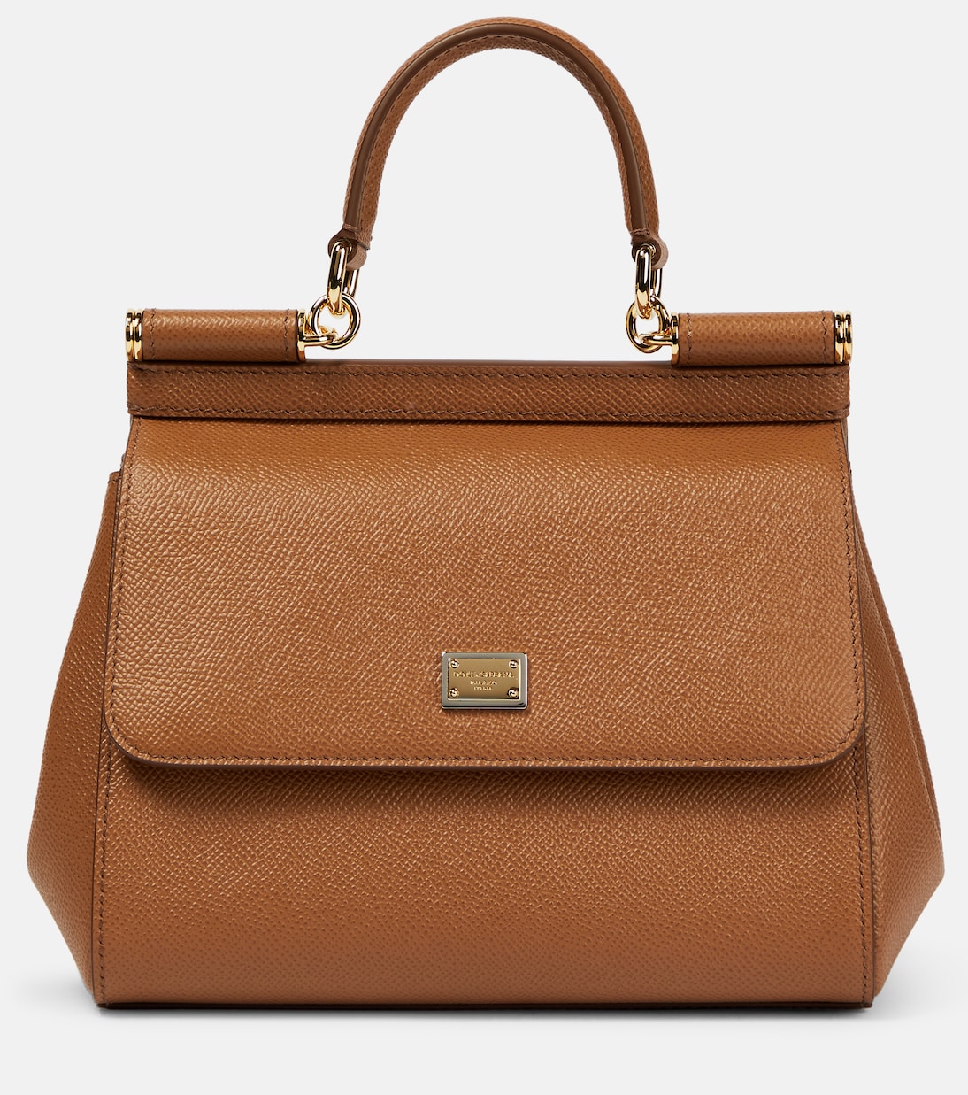 x Kim Sicily Small leather tote bag | Dolce&Gabbana