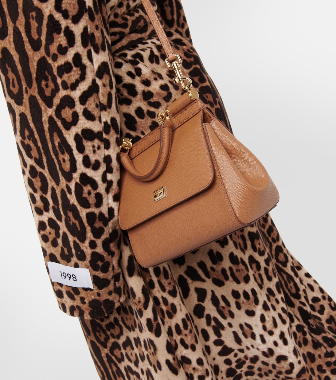 x Kim Sicily Small leather tote bag | Dolce&Gabbana