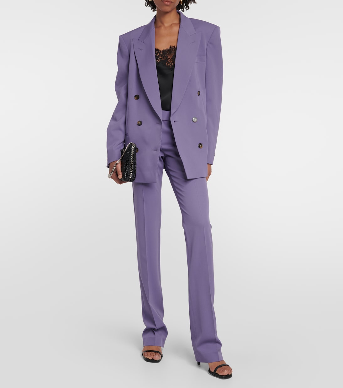 Low-rise wool-blend pants | Stella McCartney