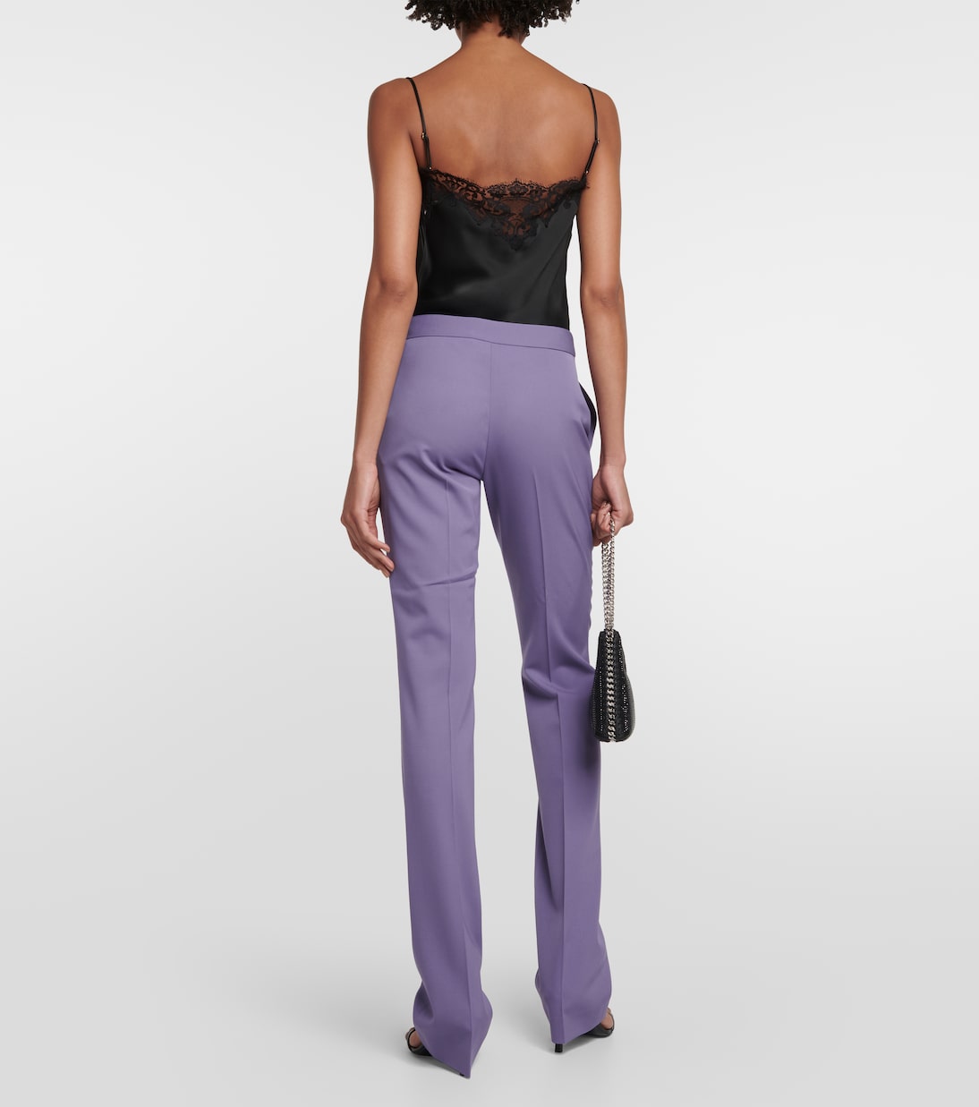 Low-rise wool-blend pants | Stella McCartney