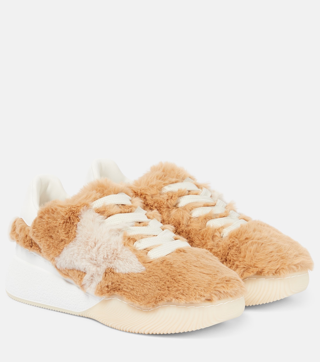 Loop faux fur sneakers | Stella McCartney