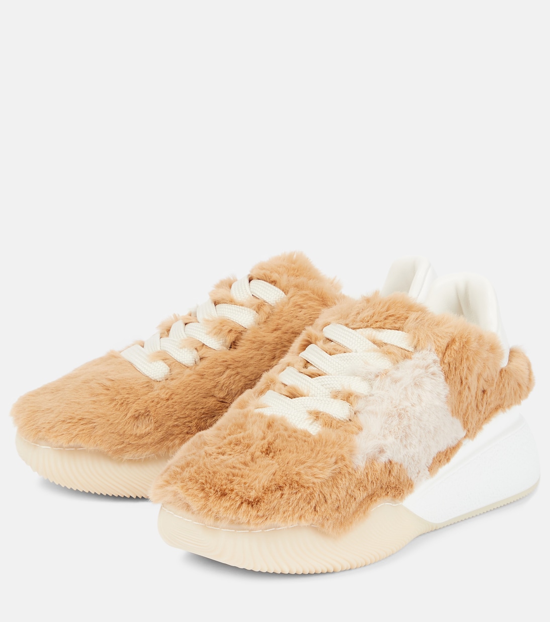 Loop faux fur sneakers | Stella McCartney