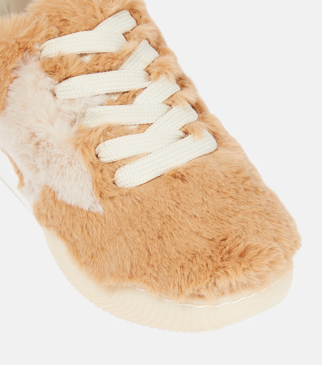 Loop faux fur sneakers | Stella McCartney