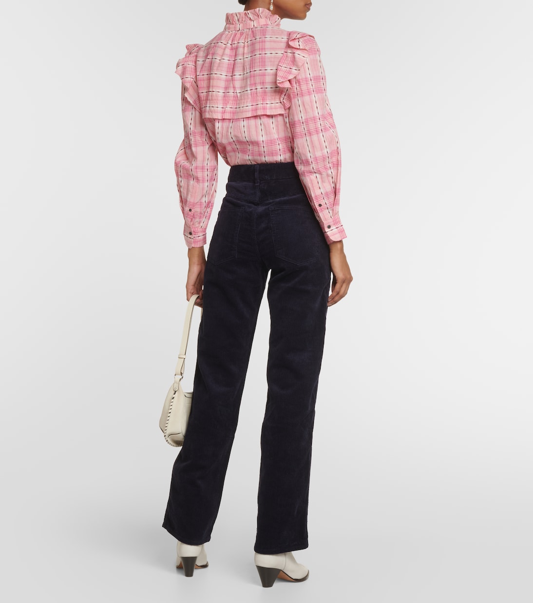 Pantaloni regular in velluto a coste | Marant Etoile