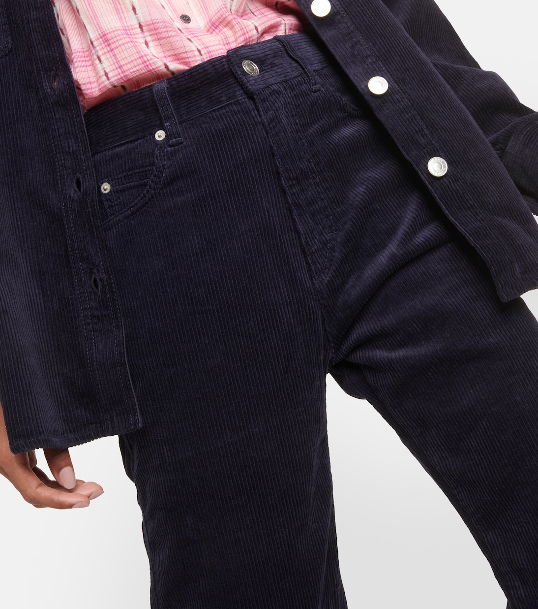 Pantaloni regular in velluto a coste | Marant Etoile