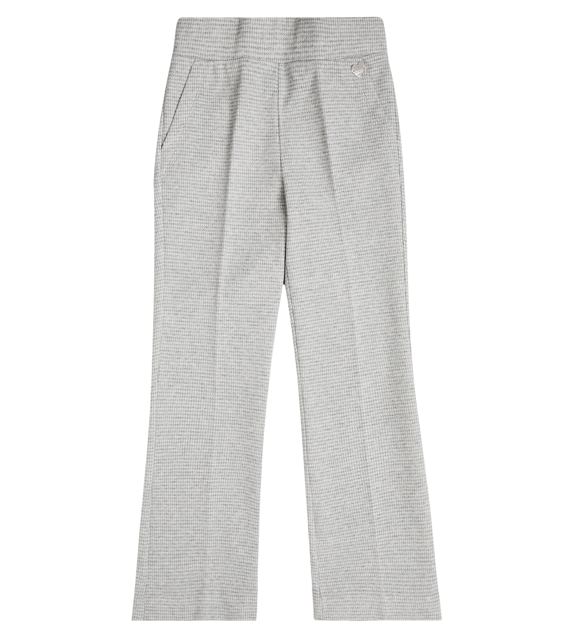 Pantalones flared en mezcla de algodón | Monnalisa