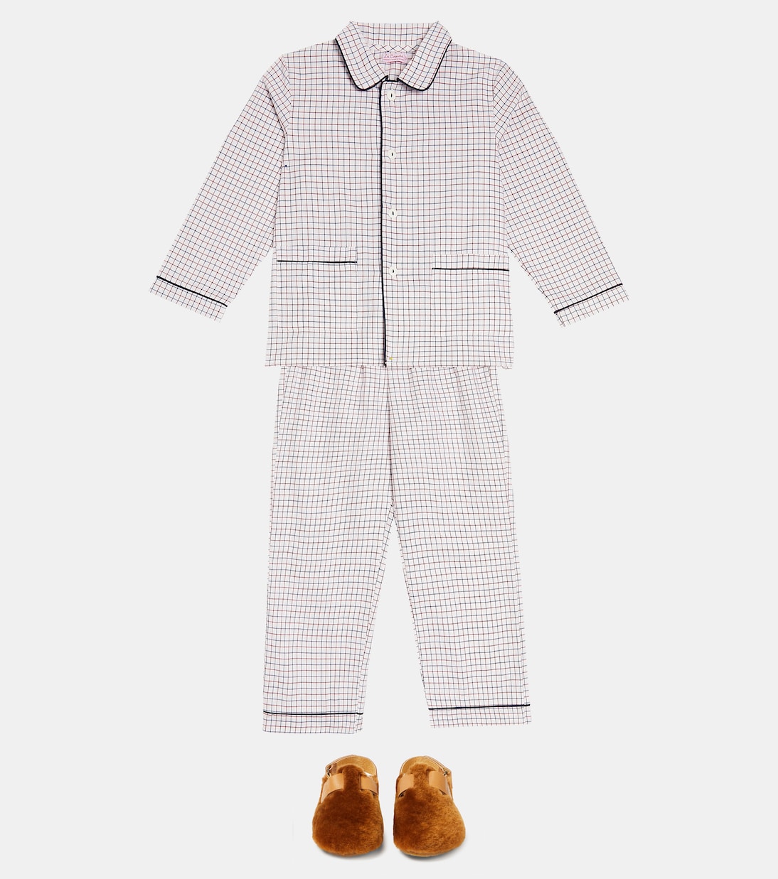 Pijama Romera de algodón a cuadros | La Coqueta