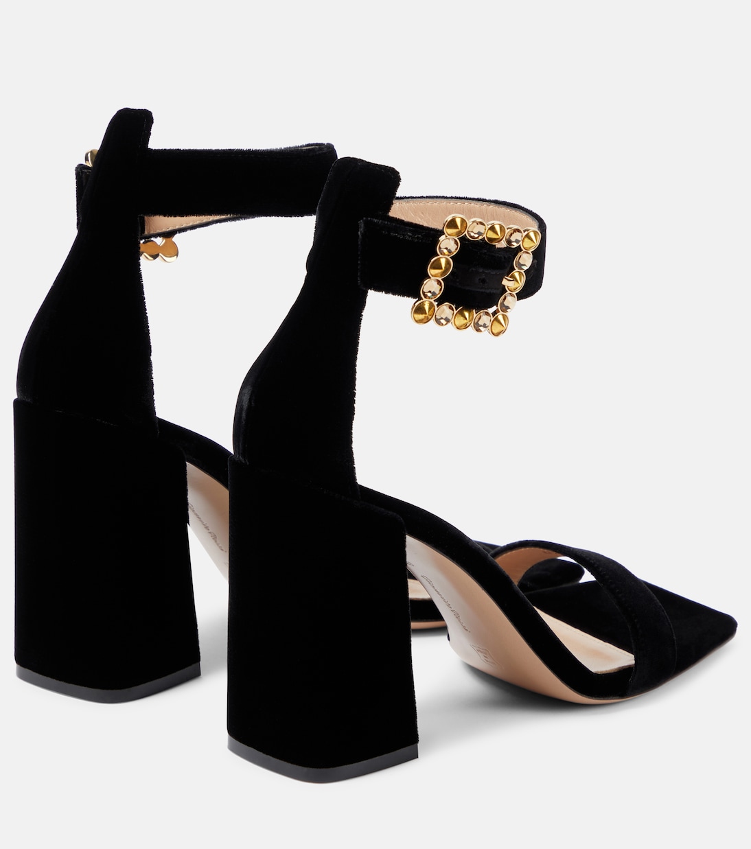 Sandalias Wondy de terciopelo | Gianvito Rossi