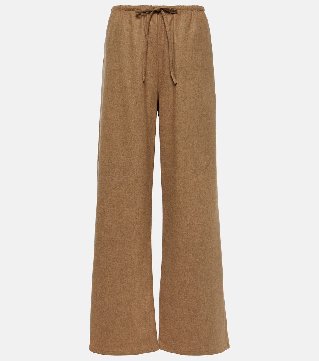 Pantalones anchos de lana y cachemir | Asceno