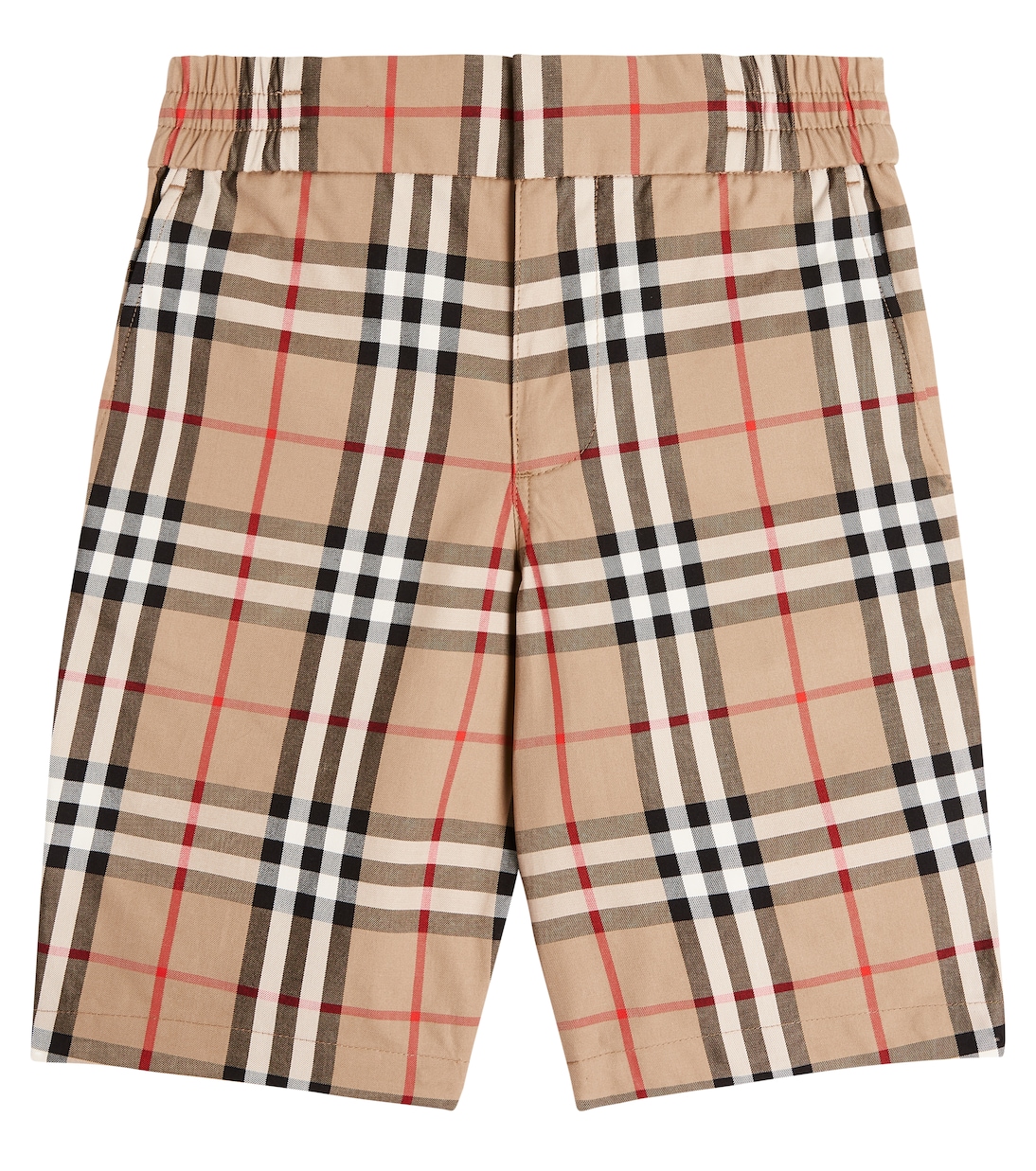 Burberry Check cotton shorts in multicoloured Burberry Kids Mytheresa