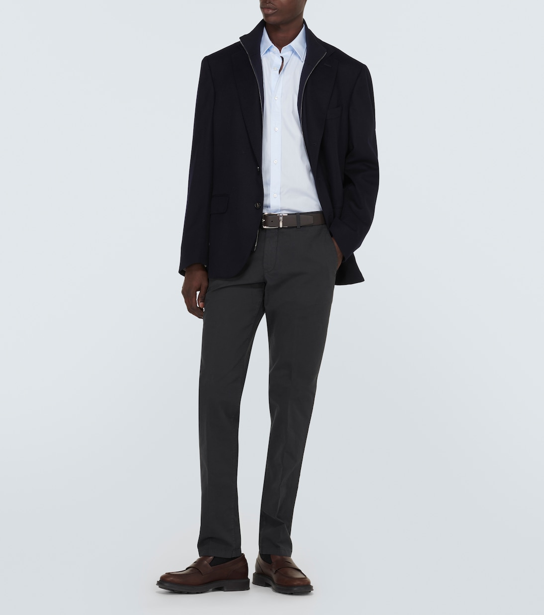 Camicia Oxford in popeline di cotone | Loro Piana