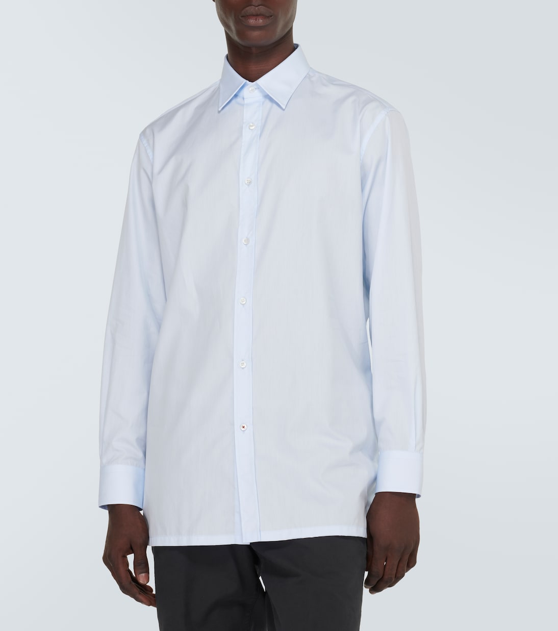 Camicia Oxford in popeline di cotone | Loro Piana