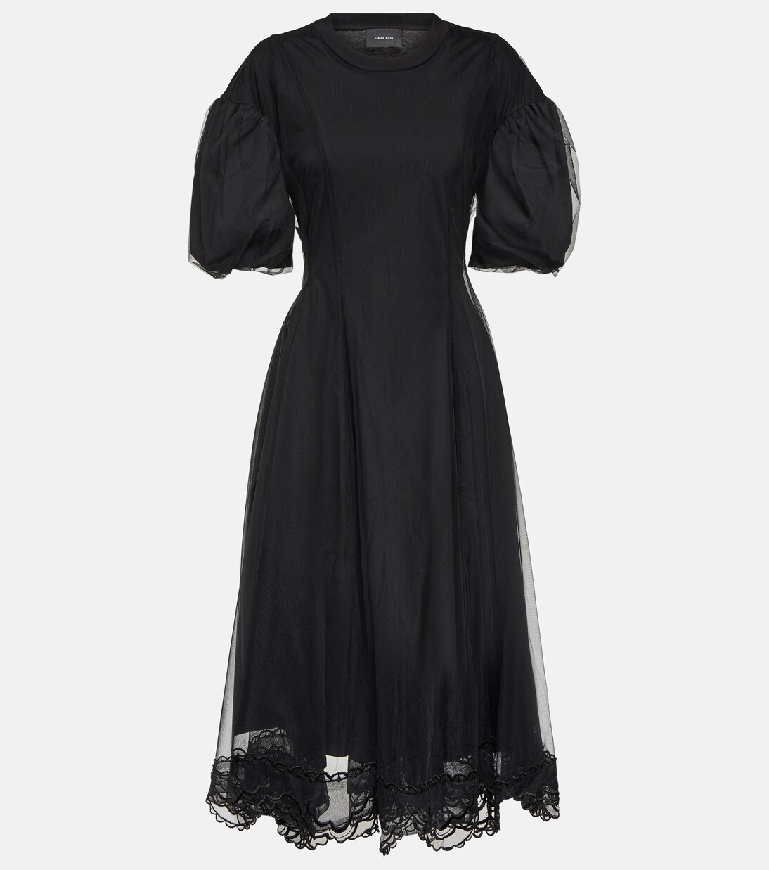 Vestido midi de algodón | Simone Rocha