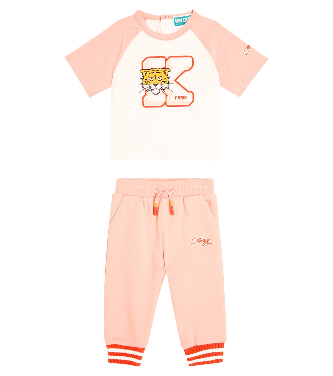 Bébé - Ensemble t-shirt et pantalon de survêtement en coton | Kenzo Kids